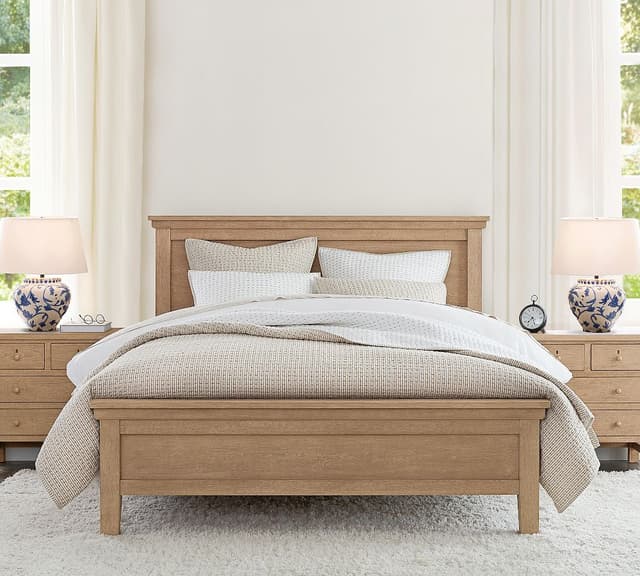 Best Pottery Barn Farmhouse Bed Dupes of 2026: 3 Amazon Alternatives, Plus the Nightstand, Dresser, and Bench