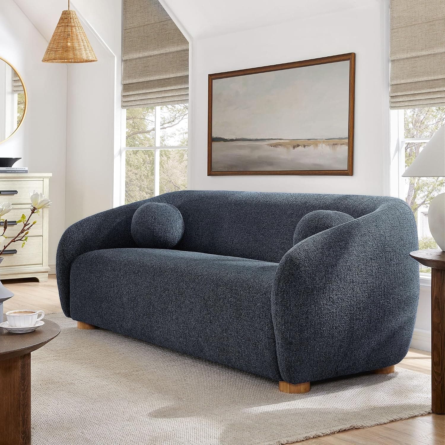 The Viral Chris Loves Julia x Pottery Barn Living Room: Get the Look for Less with 5 Amazon Dupes (2026)