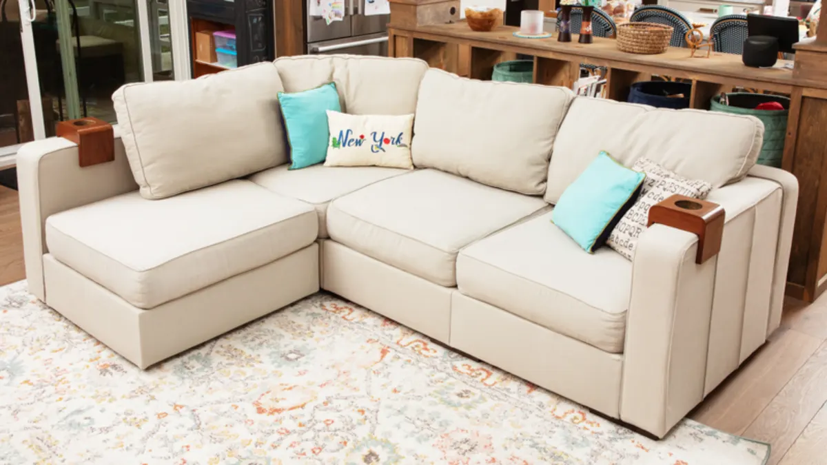 Lovesac Sactional 6-Seat Modular Sectional