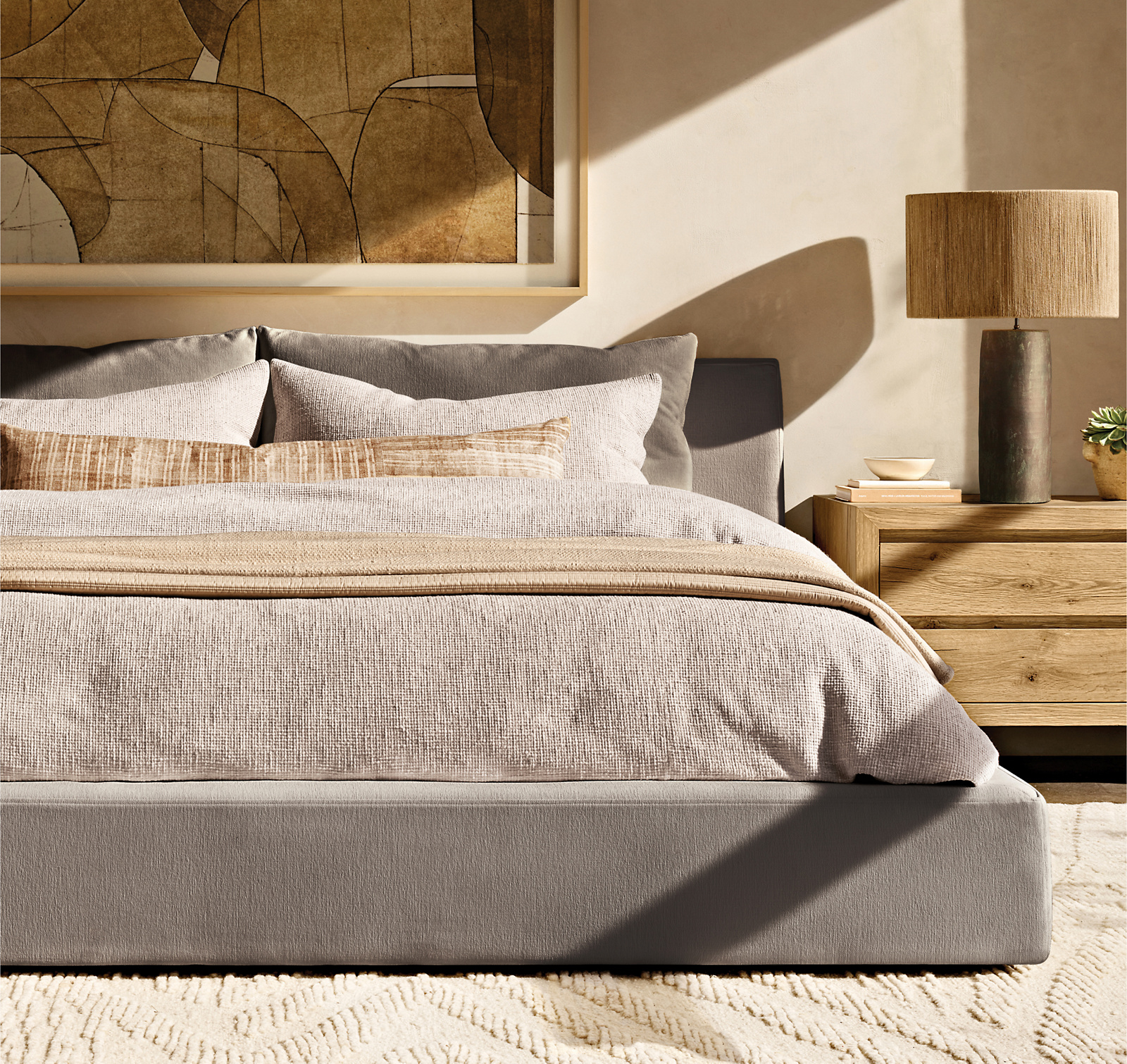 RH Cloud Platform Bed